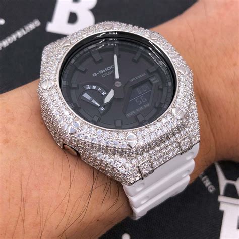 iced out g shock replica watches|iced out g shocks.